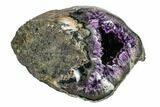Deep Purple Amethyst Geode - Uruguay #113835-4